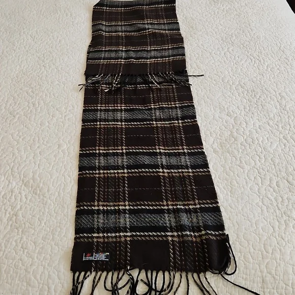 🧣HP🧣V.FRAAS Men's CASHMINK Scarf - Picture 6 of 8